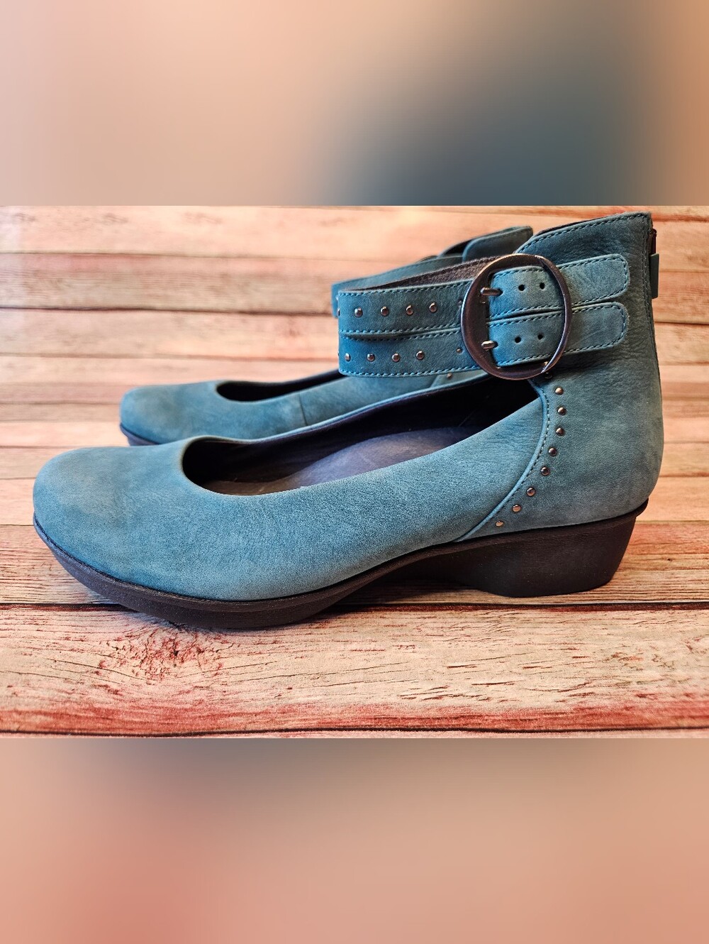 Dansko Lois ankle-strap shoes. Size 40